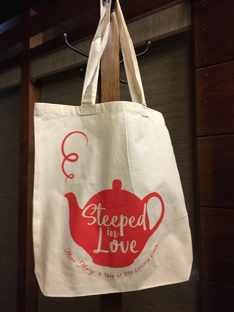 "Steeped In Love" Canvas Tote